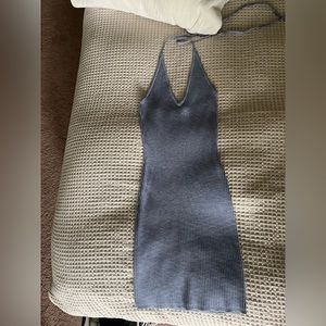 Abercrombie & Fitch Knit Halter Dress - Small